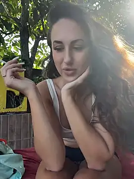 Bella-Grace - Fingering stretch tight pussy public