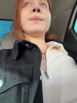 SlavicCandy - lick fingers w ohegao in public