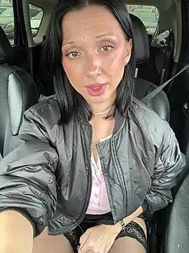 RoxySantaMonica - deep anal show with a big dildo+squirt