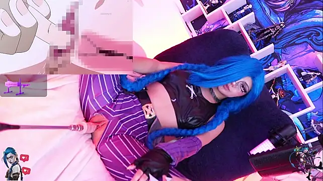 Jinx-- - go sex machine slyle doggy by Jinx😈