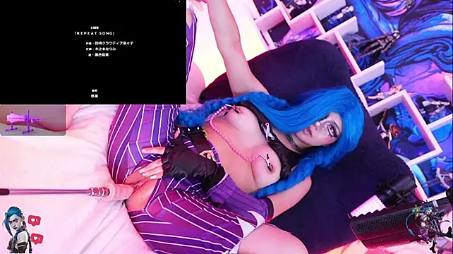 Jinx-- - go sex machine slyle doggy by Jinx😈
