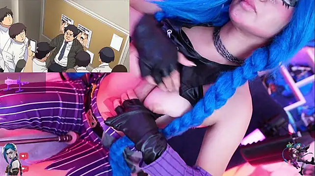 Jinx-- - go sex machine slyle doggy by Jinx😈