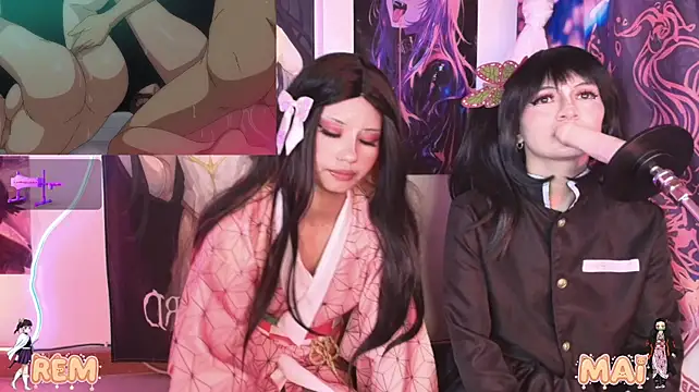 Mai-- - suck fingers+ahegao+kimochi😻