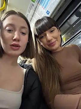 Sophie_Avory - Massage naked tits each other+flash nipp