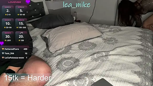 Lea_Mike - blowjob with cum in the mouth