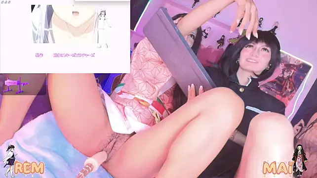 Mai-- - blowjob with dildo alien👽