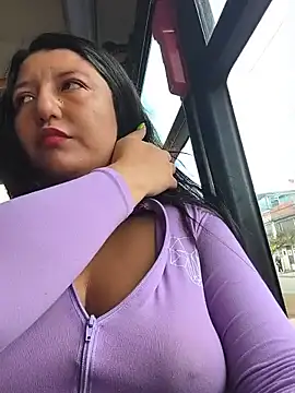Melany_daring - Open Blouse+Spit Tits x 1m in public 🍒