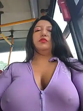 Melany_daring - Open Blouse+Spit Tits x 1m in public 🍒