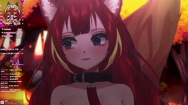 LewdFoxy_VT - Xray pussy fuck
