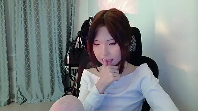 AprilOnilll - breast massage under a sweater