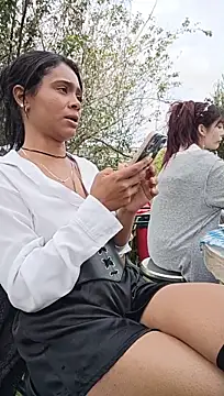 Kristall_06 - show tits outdoors