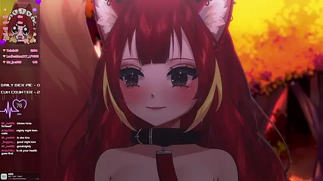 LewdFoxy_VT - Xray pussy fuck