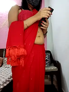 O_yes_bhabhi - ❤️Wear saree in live Full Horny Tease 🥻