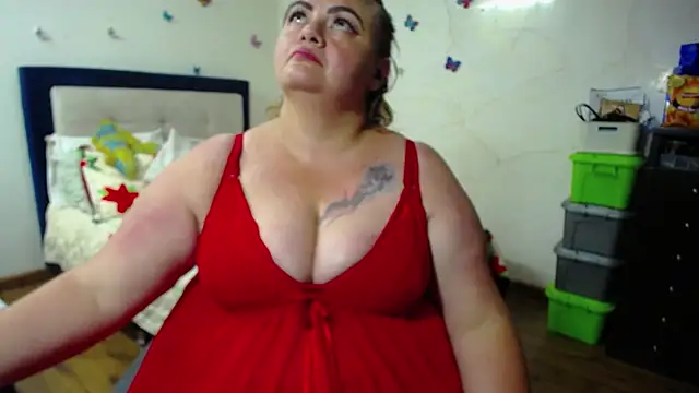 Vanessabigbbw - show boobs + 1 minute control domi