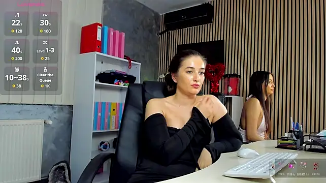 OfficeGirls - you ready for big squirt on your face ?