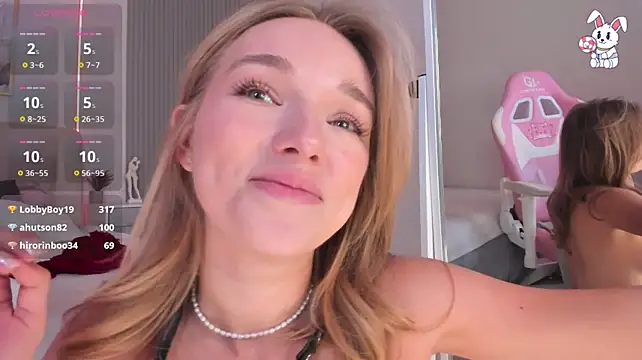 VirginChloe - TOUCH HARD NIPPLES CLOSE TO CAM 🍒