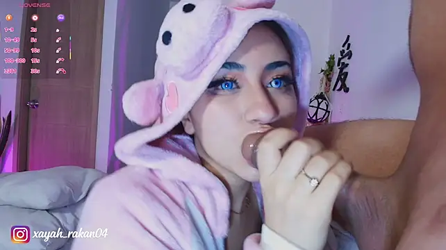 Xayah_and_Rakan - CUM IN HER ALL FACE