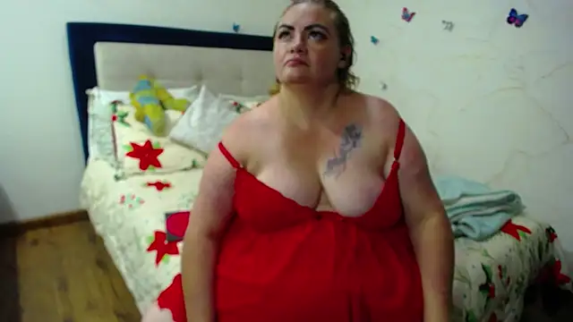 Vanessabigbbw - show boobs + 1 minute control domi