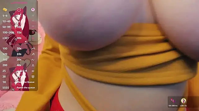 EmmaBloomm - dildo between tits