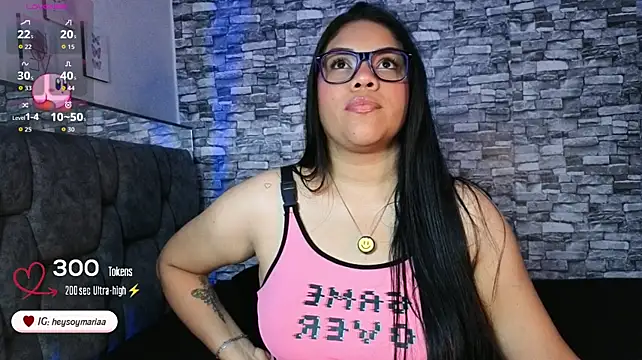 Heysoymariaa - Big dildo pussy 10min