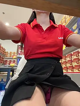 Sneaky_Cumshoot - Sneaky masturbating under Mart Cashier