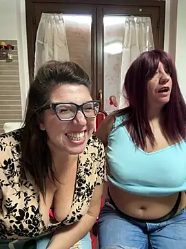 SinfulMarkedQueens - Striptease sexy naked both