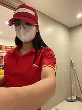 Sneaky_Cumshoot - Sneaky masturbating under Mart Cashier