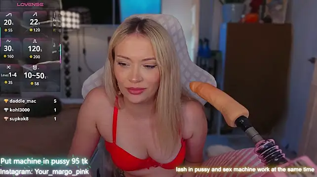 Margony - DEEPHTROAT with fake sperm