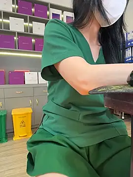 Secretly_masturbating - Female nurse who likes masturbating at t