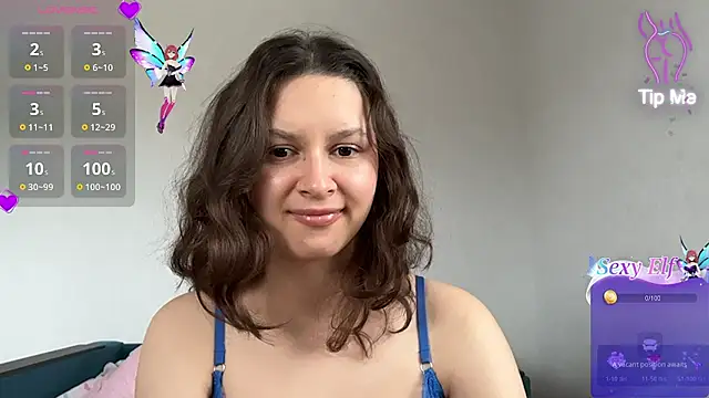Auraa_blue - make the nipples wet and hard