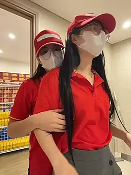Sneaky_Cumshoot - Sneaky masturbating under Mart Cashier