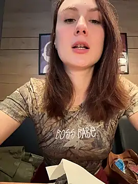 Dina_Tease - MOAN SOO LOUD in KFC next GUARD