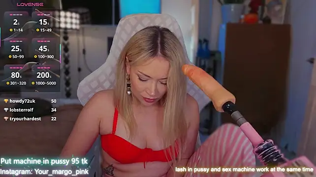 Margony - DEEPHTROAT with fake sperm
