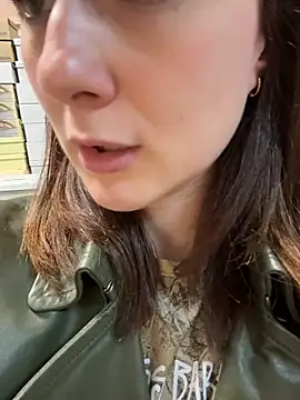 Dina_Tease - GET NAKED W OPEN DOOR in MAN WC