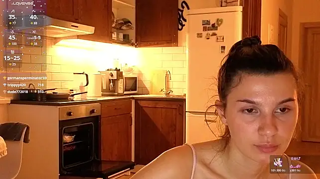 KristineEsme - fingering and cum