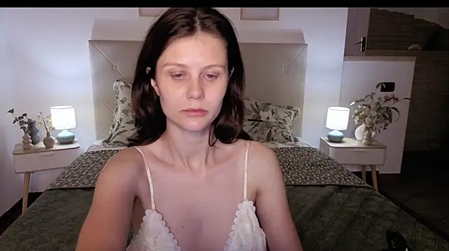 Little-blush - caress my pussy with a finger