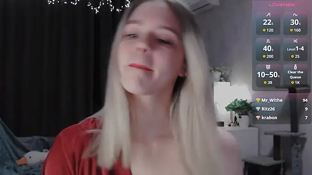 VivienJaques - touch the neck sensually