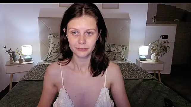Little-blush - caress my pussy with a finger