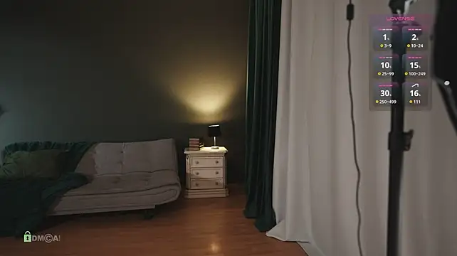 Steffania- - Nipple clamps teasing and stay naked