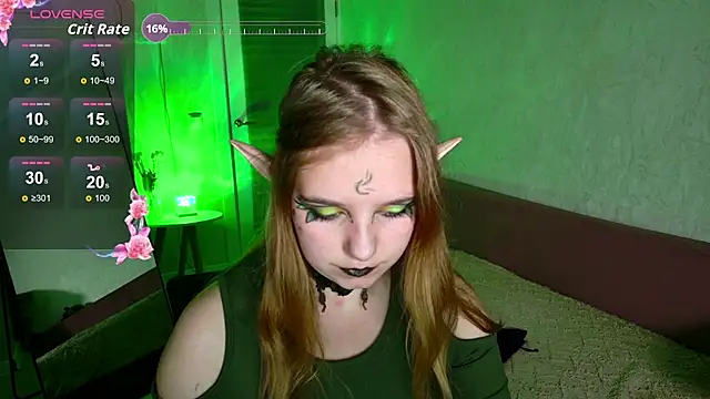 Luna404 - Ice on face, neck, shoulders and chest