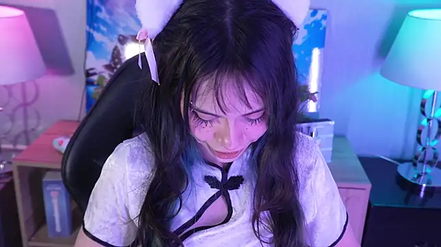 Kitticam - Spit my tits + blowjob 🥵😈
