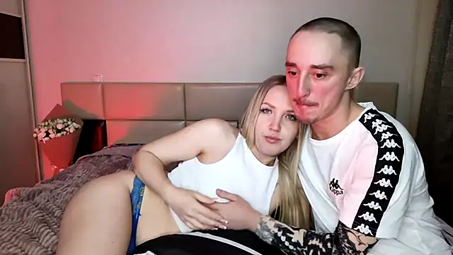 SizzleCouple - Tickle nipples with tongue of Leo