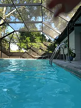 Nastasiia054 - Naked swim in pool