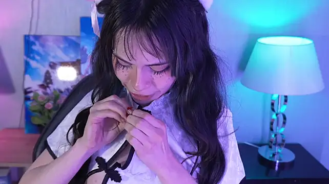 Kitticam - Spit my tits + blowjob 🥵😈