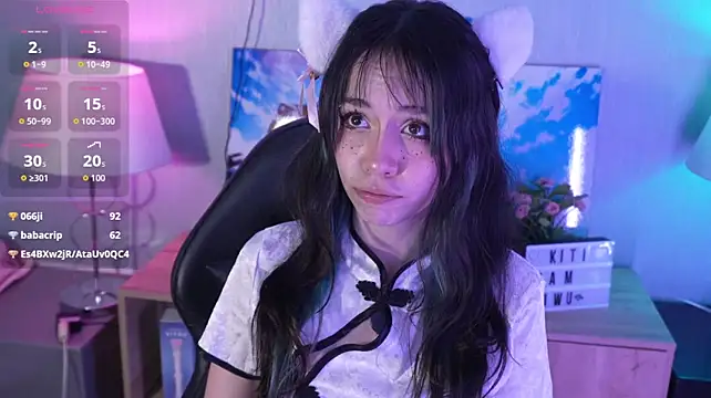 Kitticam - Spit my tits + blowjob 🥵😈