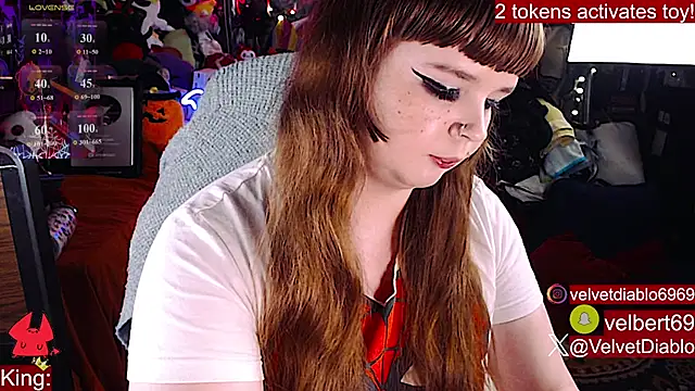 VelvetDiablo - Can I sit on your face?
