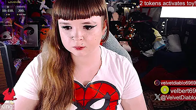 VelvetDiablo - Can I sit on your face?