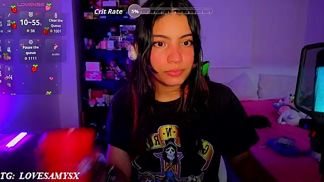 Lovelyamyy - CUM SHOW IN PANTIES + FEETS + DOMI👾
