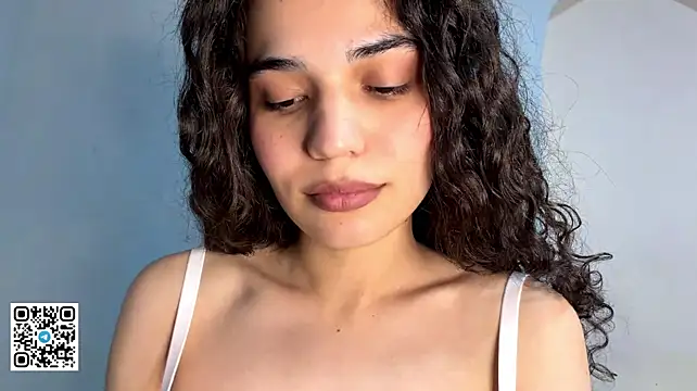 BrendaBennett - water from mouth to tits ( wet top )