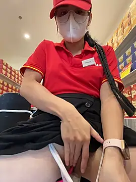 Sneaky_Cumshoot - Sneaky masturbating under Mart Cashier